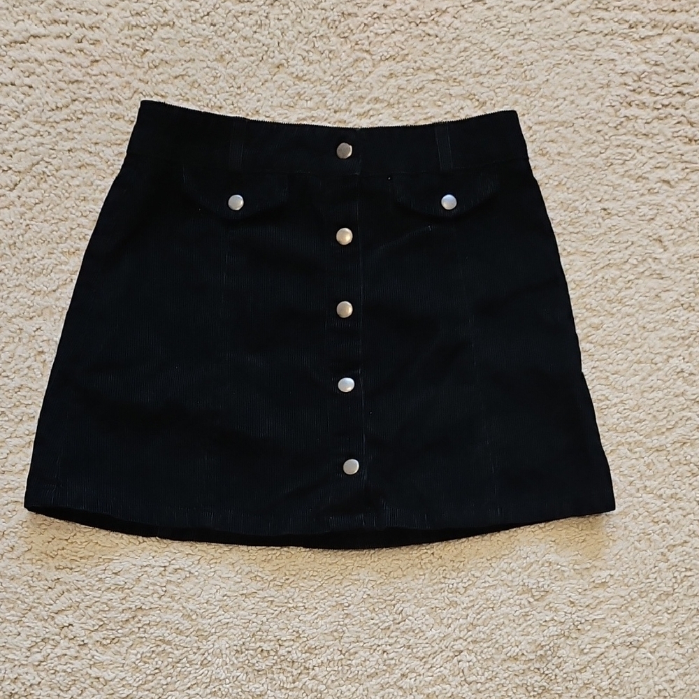 BDG Black Mini Skirt with Sleek Design